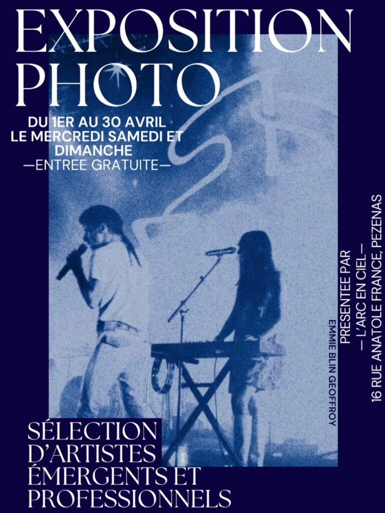 affiche expo arc en ciel